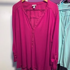 Ava & Viv 4x Magenta Popover Top
